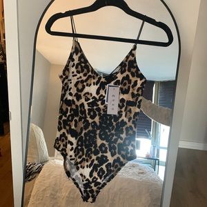 Cheetah body suit, never worn